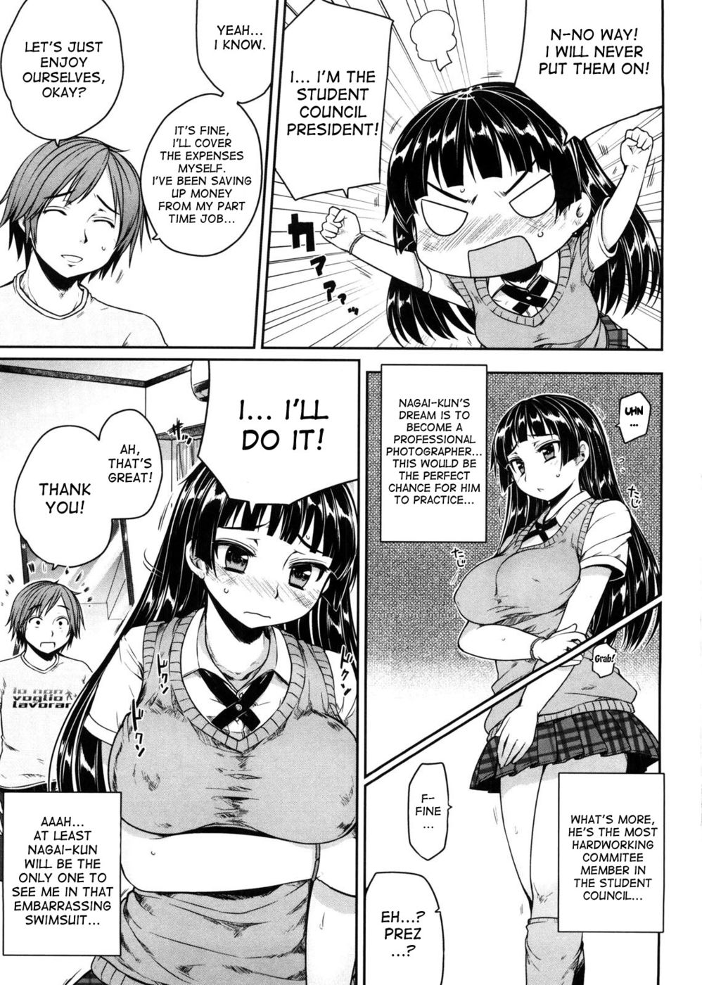 Hentai Manga Comic-I don't like...being seen-Read-3
